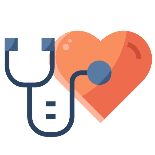 Stethoscope heart medical stethoscope icon Stethoscope heart medical stethoscope icon