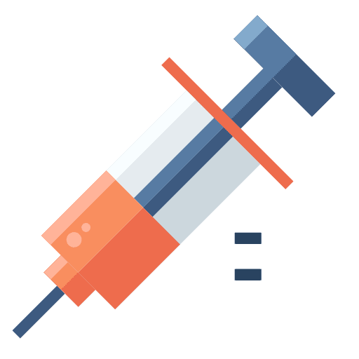 Syringe medicine medical drug icon Syringe medicine medical drug icon