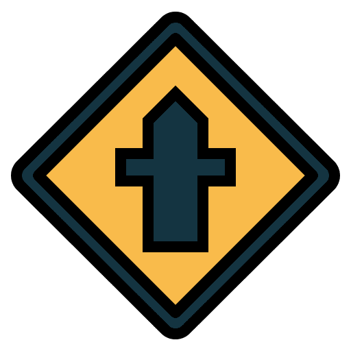 Crossroads crossroads road sign sign icon Crossroads crossroads road sign sign icon