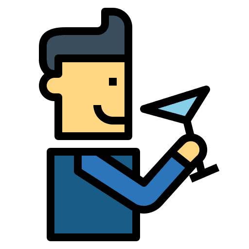 Drink wine alcohol cocktail icon