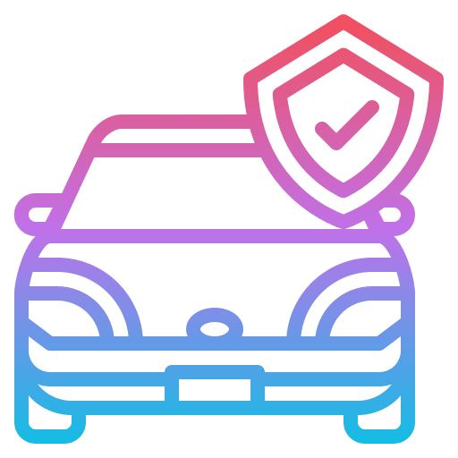 Car insurance car insurance protected vehicle icon Car insurance car insurance protected vehicle icon