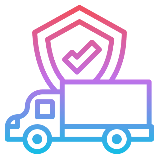 Delivery insurance delivery truck truck delivery insurance icon