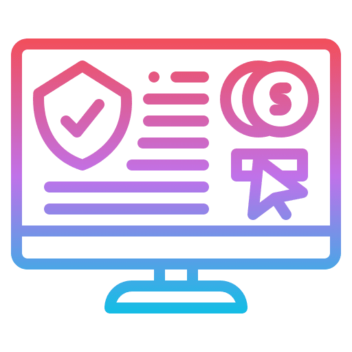 Insurance evidence online registration treatment icon Insurance evidence online registration treatment icon
