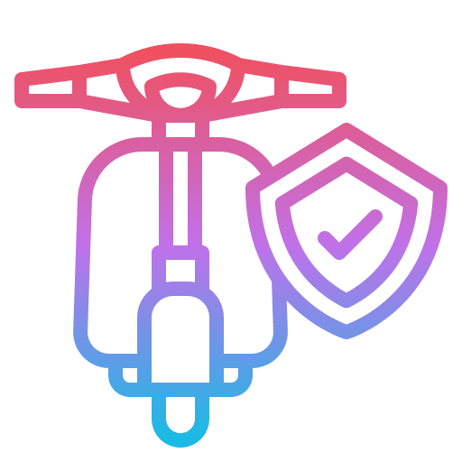 Insurance insurance motorcycle security icon Insurance insurance motorcycle security icon