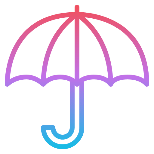 Protection insurance protect umbrella icon Protection insurance protect umbrella icon