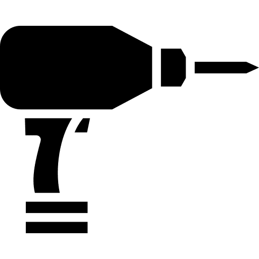 Drill electric labour drill icon