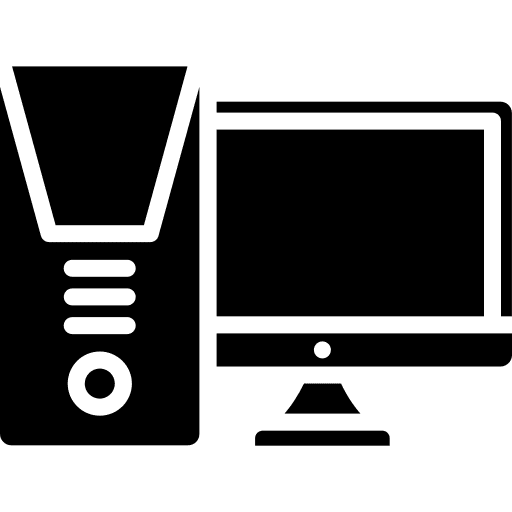 Personal computer computer personal computer electronics icon