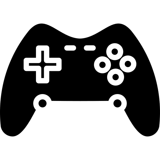 Joystick hobbies and free time gaming game controller icon
