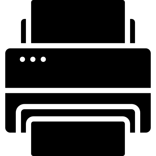 Printer printer ui technology icon