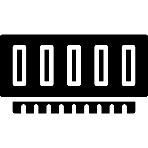 Ram technology storage cpu icon