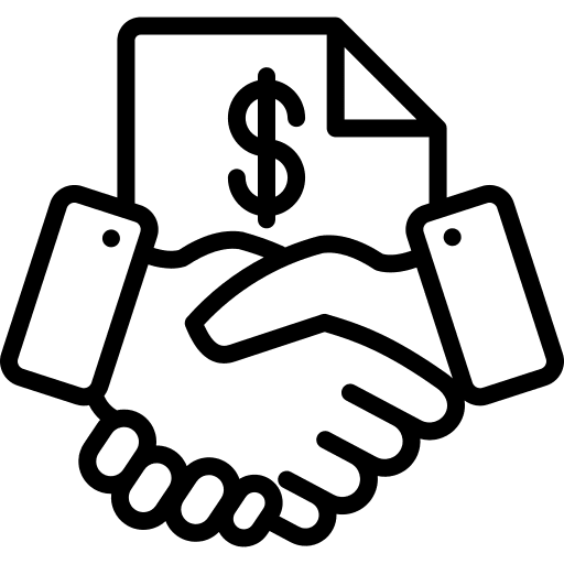 Agreement business and finance reconciliation agreement icon