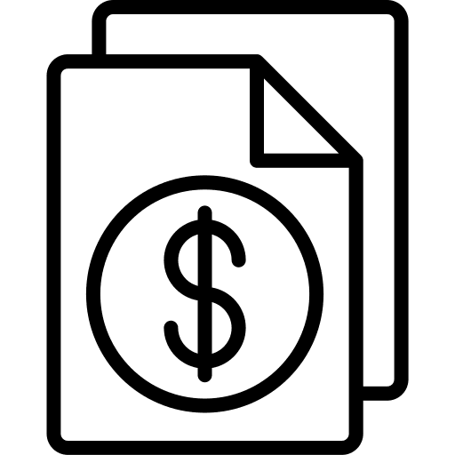 Report data electronics report icon Report data electronics report icon