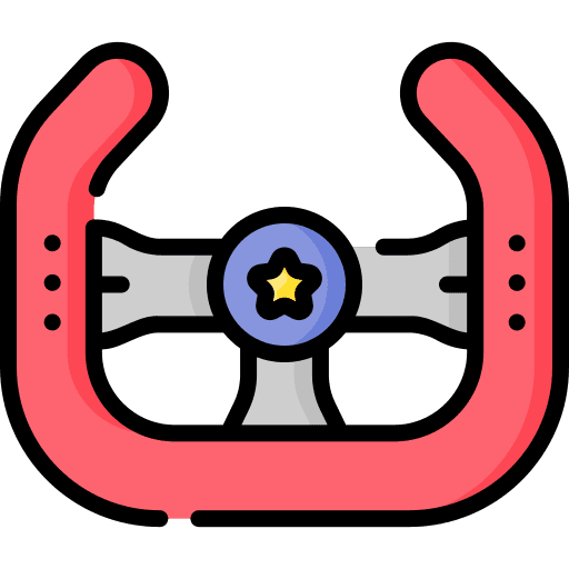 Steering wheel motor sports sports and competition transportation icon Steering wheel motor sports sports and competition transportation icon