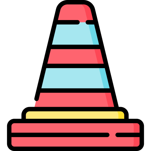 Traffic cone traffic cone security signaling icon Traffic cone traffic cone security signaling icon