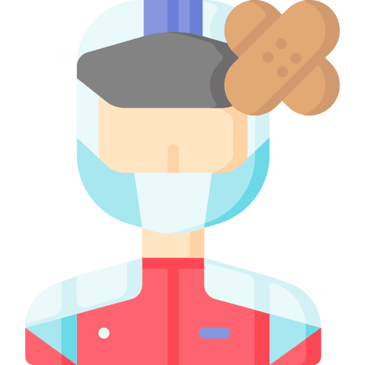 Injury sports and competition bandage people icon Injury sports and competition bandage people icon