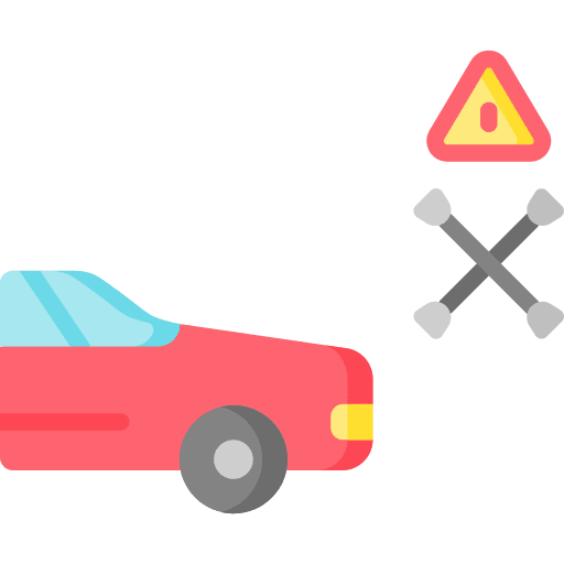 Repair transportation service car icon Repair transportation service car icon