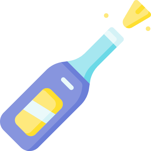 Champagne food and restaurant alcoholic drink champagne icon Champagne food and restaurant alcoholic drink champagne icon