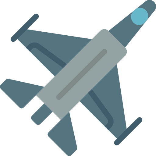 Jet fight fly flight icon