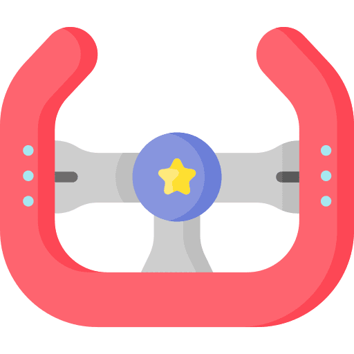 Steering wheel sports and competition motor sports transport icon Steering wheel sports and competition motor sports transport icon