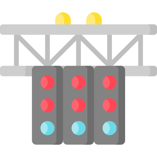 Traffic lights motor sports road sign sports and competition icon Traffic lights motor sports road sign sports and competition icon