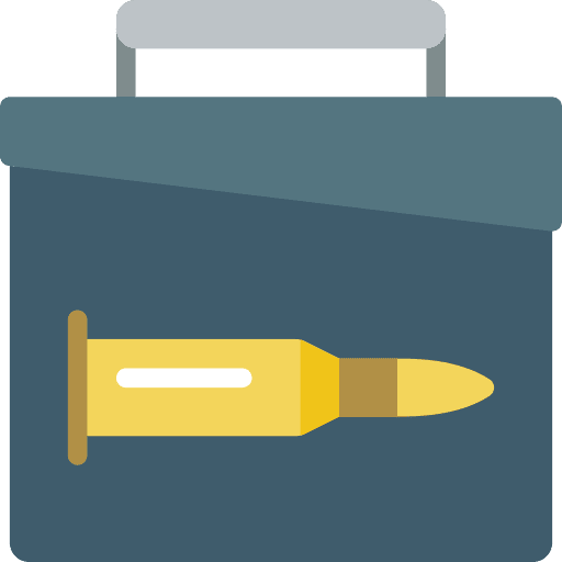 Box security ammo bullets icon