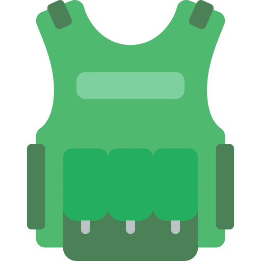 Vest tactics army vest icon