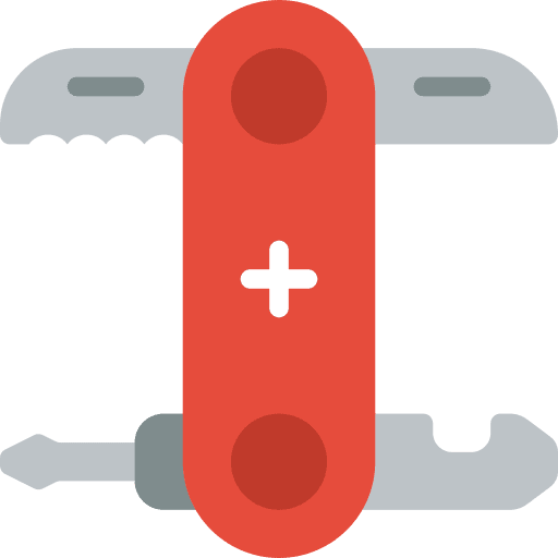 Knife tool blade survival icon
