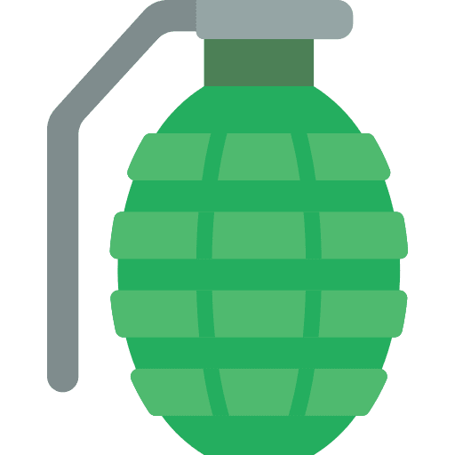 Grenade bomb explosion weapon icon