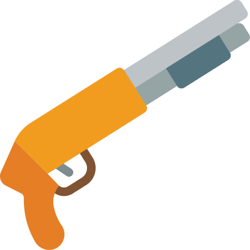 Gun weapon gun shoot icon