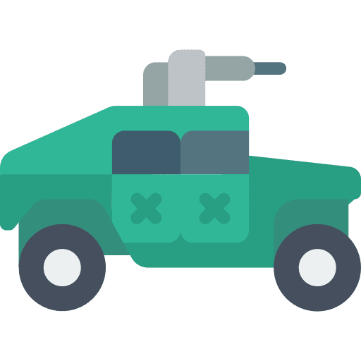 Jeep military jeep security icon