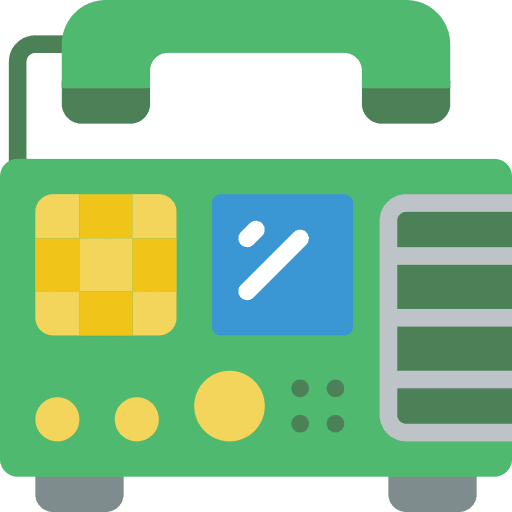 Radio technology communication security icon