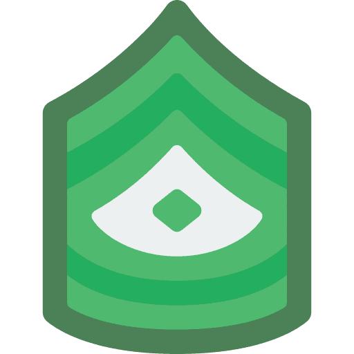 Badge military badge rank icon