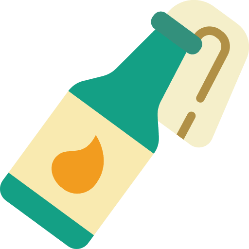 Bottle cloth bottle riot icon