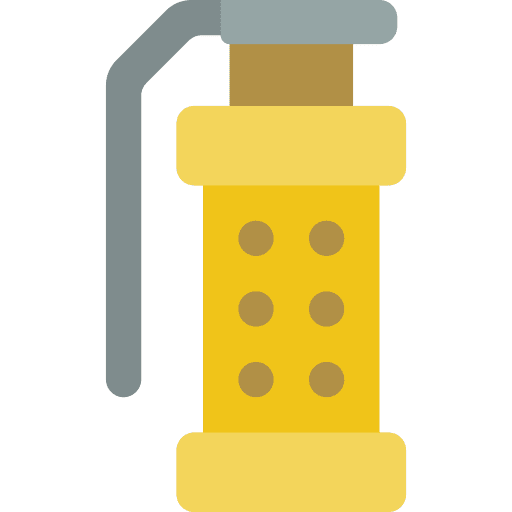 Grenade grenade throw army icon