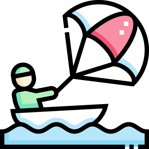 Kitesurfing surfing kitesurfing sport icon Kitesurfing surfing kitesurfing sport icon