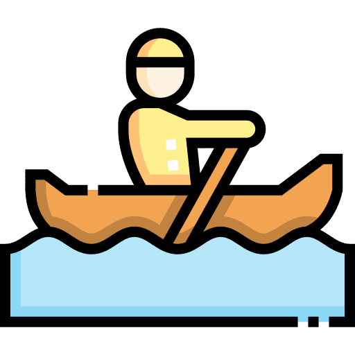 Rowing training train boat icon Rowing training train boat icon