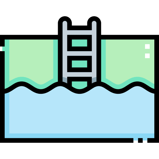 Swimming pool holidays vacation sport icon Swimming pool holidays vacation sport icon