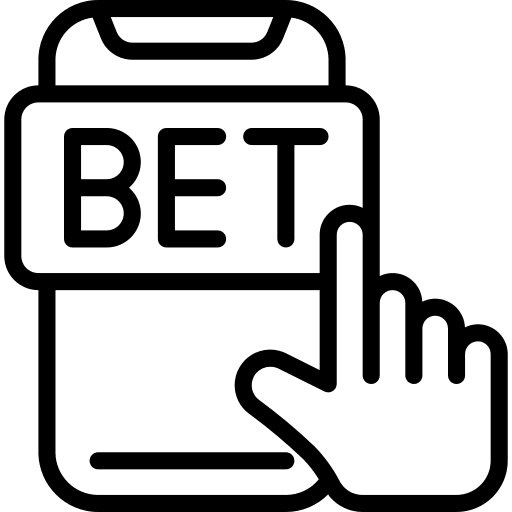 Bet add finger hand gesture icon