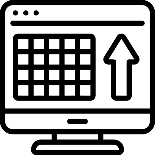 Online gambling poker computer betting icon