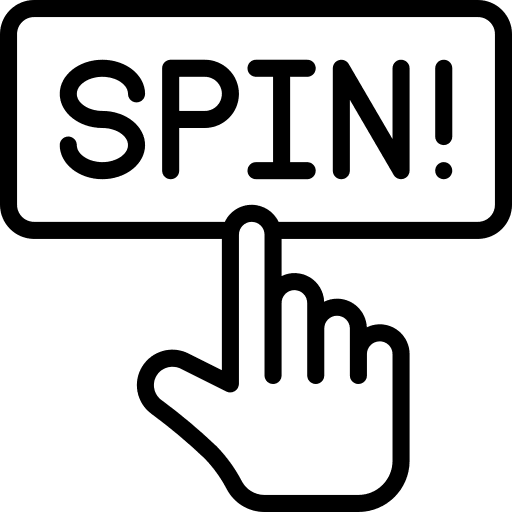 Spin ui spinning hand gesture icon