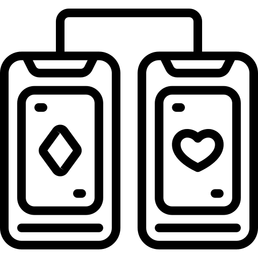 Poker game gaming entertainment poker game icon