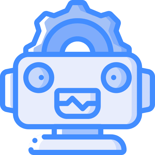 Robot automation robot reason icon Robot automation robot reason icon