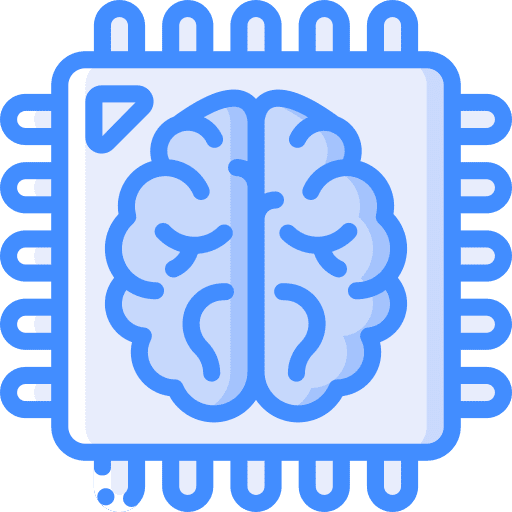 Cpu computational futuristic smartech icon Cpu computational futuristic smartech icon