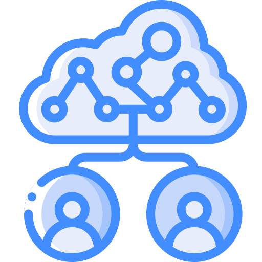Cloud intelligence chip artificial intelligence cloud intelligence icon Cloud intelligence chip artificial intelligence cloud intelligence icon