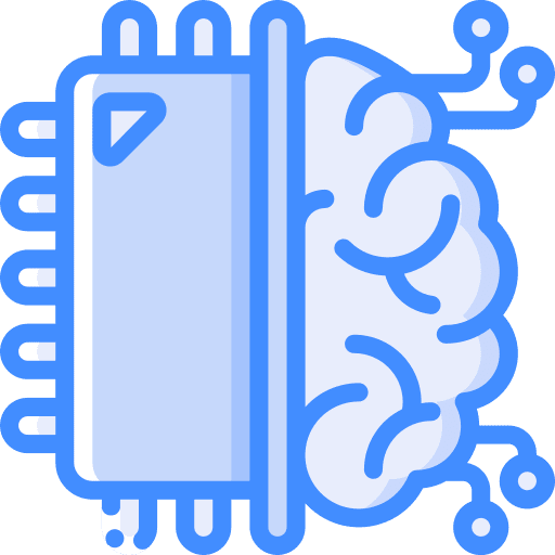 Cpu automation smartech brain icon Cpu automation smartech brain icon