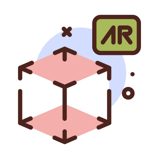Cube cube computer simulation icon