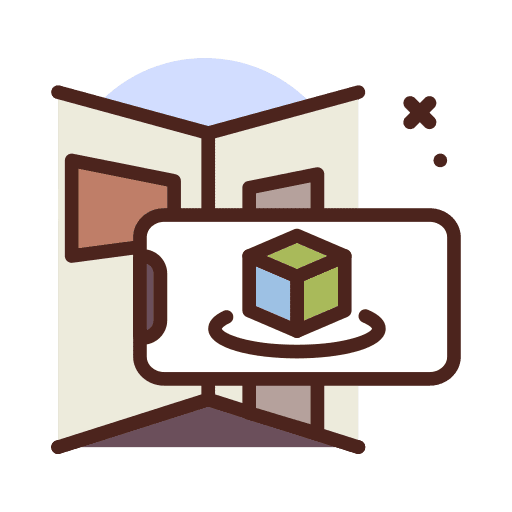 Design art and design room 3d icon