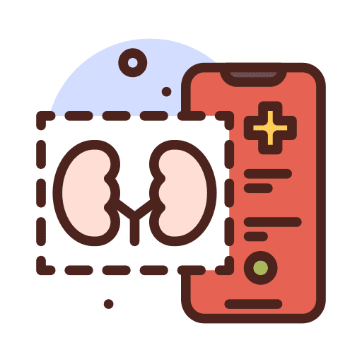 Medical health mobile medical icon
