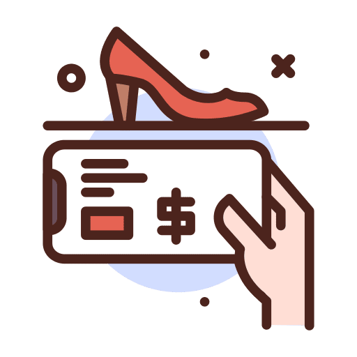 Shopping ar projection shopping icon Shopping ar projection shopping icon