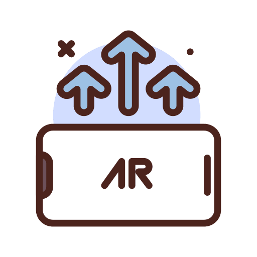 Ar send data ar computer icon Ar send data ar computer icon